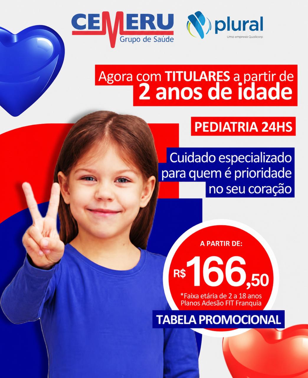 Promoção pediatria Cemeru